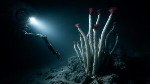Giant Worms Beneath Ocean Floor Left Scientists Unable to Speak