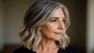 Hairdresser reveals why salt and pepper hair owners are ditching traditional coloring for this technique