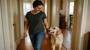The Sound Your Dog Makes Before Following You Reveals Their True Feelings